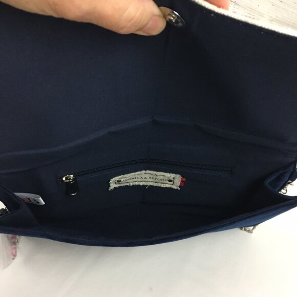 America & Beyond Candy Crush Clutch Beaded Removable Chain Strap - Picture 8 of 13